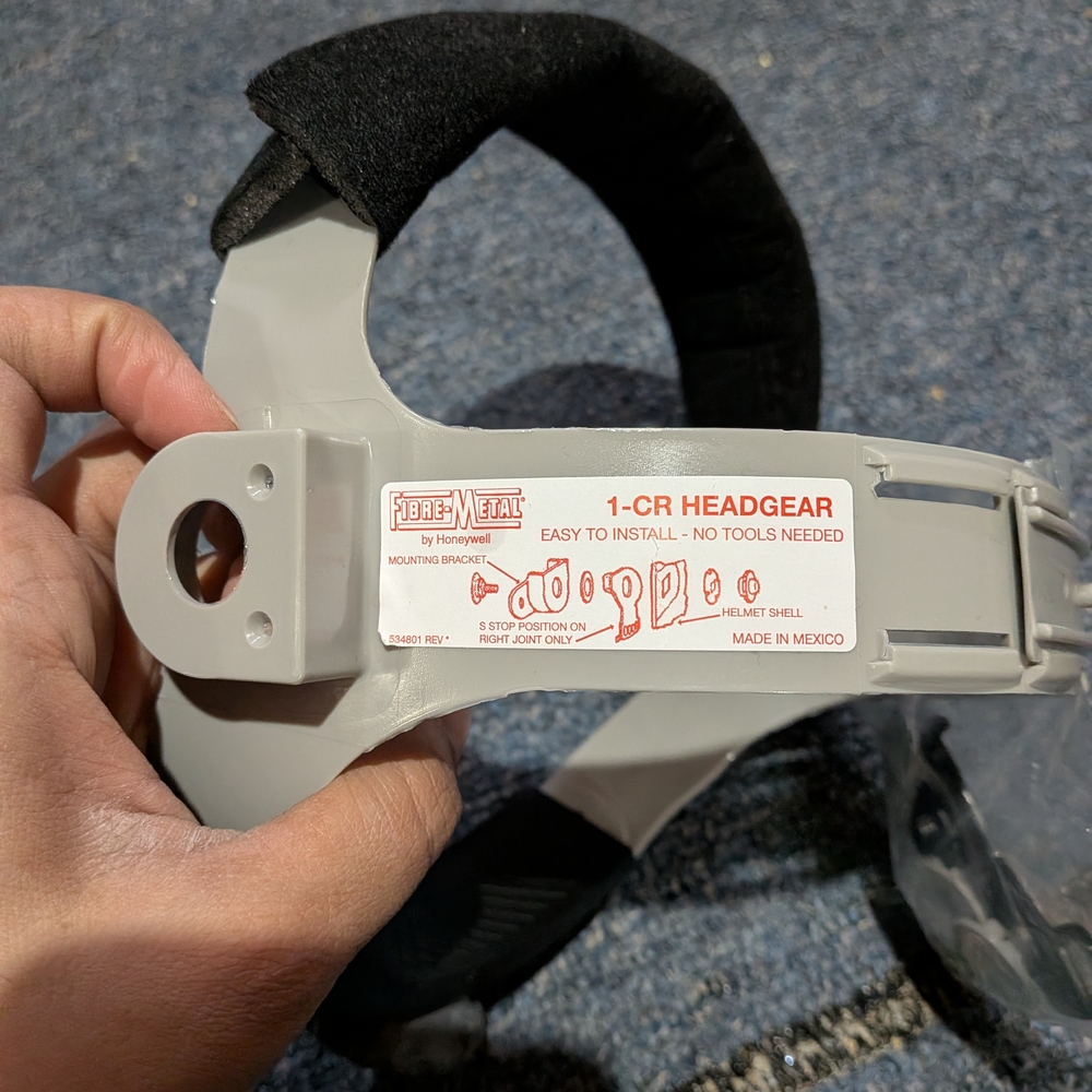 New fibre metal Hard Hat 1-CR Headgear Replacement